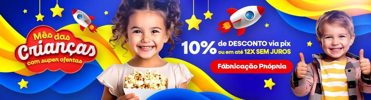 Mês das crianças com super ofertas